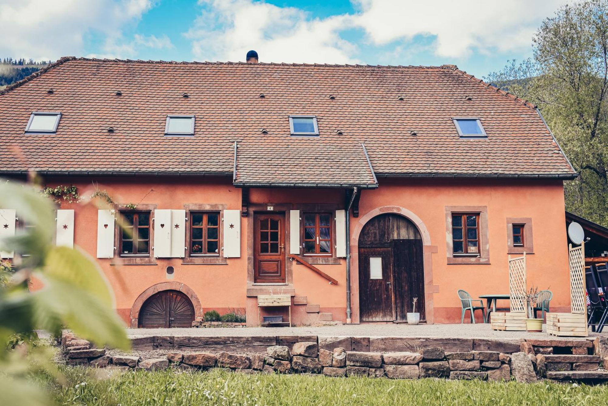 Ferienwohnung La Fermette Vosgienne De La Goutte Steige Exterior foto